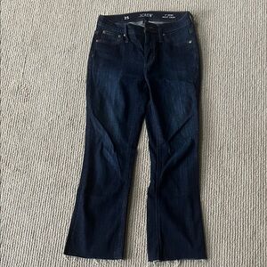 J.Crew Women's Dark Indigo Boot Cut Jeans